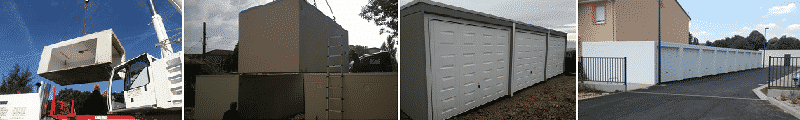 Construire un lot de garages