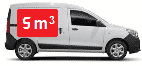 camionette capacite 5m3