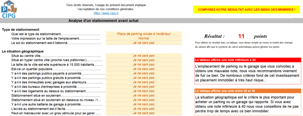 Explications sur le fonctionnement du simulateur de valeur d'un bien
